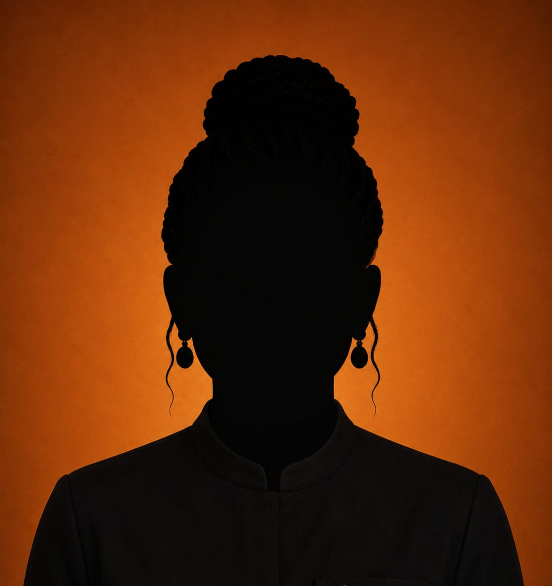 Foundation gallery portrait placeholder featuring a woman